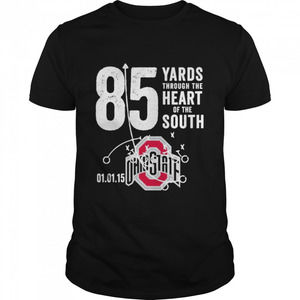 Yards Through The Heart Of The South Shirt Ohio State Buckeye Shirt